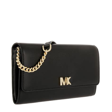 michael kors mott xl wallet|Mott Leather Chain Wallet .